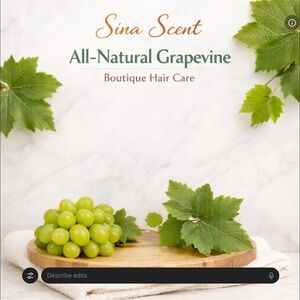 Sina Scent All Natural Grapevine Hair Care